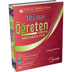 Gür Yayınları 10.Sınıf Öğreten Master Matematik Seti