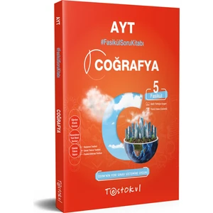 Test Okul Yayınları AYT Coğrafya Fasikül Soru Kitabı