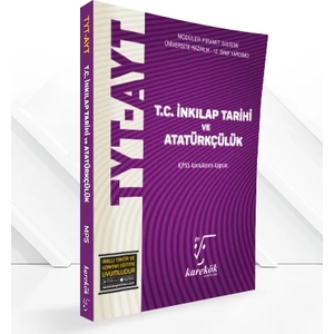 Karekök Yayıncılık TYT&AYT İnkılap Tarihi ve Atatürkçülük