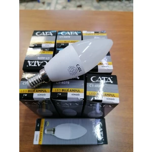 Mum Ampul LED 7W Günışığı ( 10 Adet ) Ince Duylu
