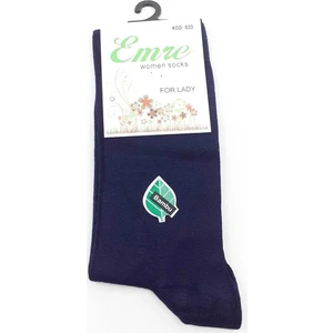 6 Çift Kadın Bambu Dikişsiz Uzun Soket Çorap