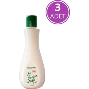 Acı Badem Sütü Şişe 215 ml x3 Adet