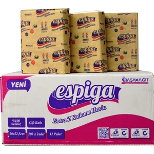 Z Katlama Kağıt Havlu 200 Yaprak 12'lı