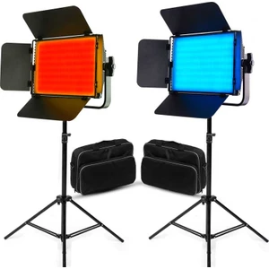 Gdx Cf-Led 600RGB 2’li Sürekli Panel LED Işık Seti