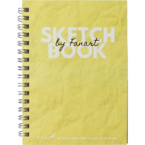 Academy Sketch Journal 120gr 50Yp A6 Sarı LV-F-8674.A6