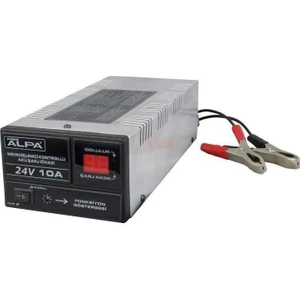Alpa 24VOLT 10AMPER Akü Şarj Cihazı Mikroişlemci Kontrollü
