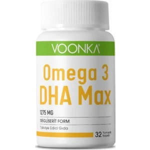 Omega 3 Dha Max 1275MG 32 Kapsül