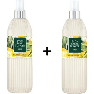 Eyüp Sabri Tuncer Klasik Limon Kolonyası 150 ml Silindir Pet Şişe Sprey 2 Adet