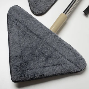 Teleskopik Üçgen Camsil Duvar Yüzey Cam Silme Aparatı Mop Mikrofiber Sprey