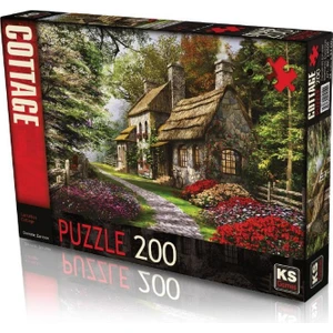 Ks Games Puzzle 200 Parça Carnation Cottage 24009