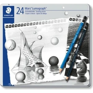 Lumograph Kurşun Kalem Metal Kutuda 24'lü