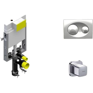 Gömme Rezervuar 3'lü Set Savio Kumanda Paneli ve Stop Valf
