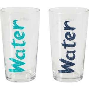 Mudo Concept Water Bardak 570 Ml 2'Li Set -Mavi&Turkuaz