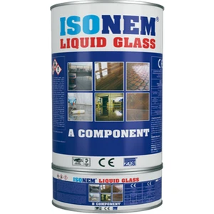 Isonem Lıquıd Glass Sıvı Cam-Şeffaf ve Parlak Su Izolasyonu 2 kg Set