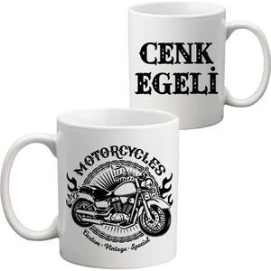 Motorcuya Hediye Isimli Kupa Bardak