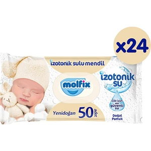 Izotonik Sulu Yenidoğan Islak Havlu 24*50 1200 Yaprak