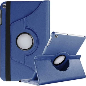 Case 4U Samsung Galaxy Tab A SM-T510 Kılıf 10.1" Dönebilen Standlı Tablet Arka Kapak Lacivert