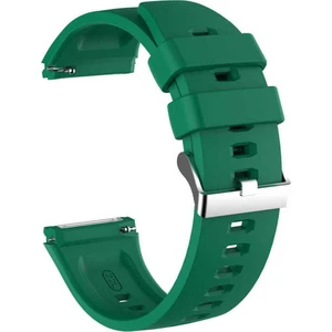 Case 4U Huawei Watch GT 2e Kordon Düz Renk Silikon  Yeşil