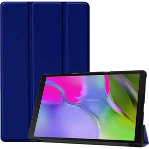 Case 4U Apple iPad 7/8. Nesil Kılıf 10.2" Smart Cover Katlanabilir Standlı Tablet Akıllı Kapak Lacivert