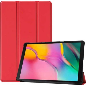 Case 4U Apple iPad 7/8. Nesil Kılıf 10.2" Smart Cover Katlanabilir Standlı Tablet Akıllı Kapak Kırmızı