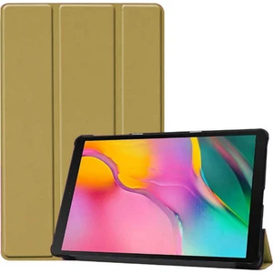 Case 4U Apple iPad 7/8. Nesil Kılıf 10.2" Smart Cover Katlanabilir Standlı Tablet Akıllı Kapak Altın