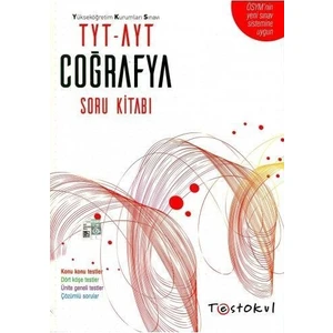 Test Okul Yayınları TYT AYT Coğrafya Soru Kitabı
