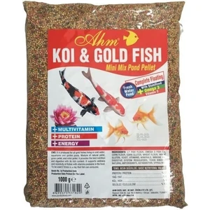 Ahm Koi Gold Fish Mini Mix Pond Pellet 1 kg