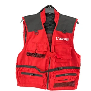 Utp Canon Kırmızı Fotoğrafçı Yeleği Xl Beden