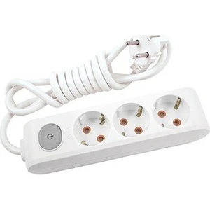 2 Mt. Anahtarlı  Kablolu Üçlü Priz