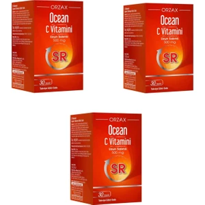 Ocean Vitamin C-Sr 500 Mg 3'lü