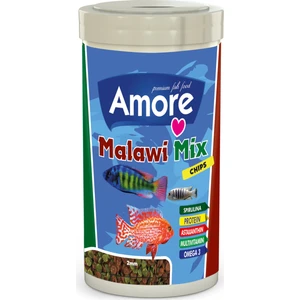 Malawi Mix Chips 250 ml Tanganyika Cichlid Akvaryum Balık Yemi