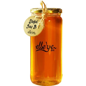 elle'ye BAL Doğal Saf Geven Kekik Süzme Çiçek Balı 1 Kg