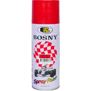 Bosny 40-Kırmızı Sprey Boya 400 cc