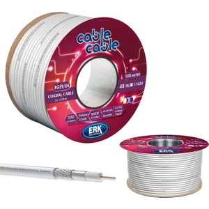 Cable Cable  RG59/U4 Anten Kablosu - 100M