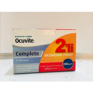 Baushe Lomb Ocuvite Complete 60 Kapsül 2'li
