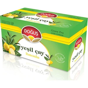 Yeşil Çay Limonlu Poşet Çay 20'li 1,75 gr