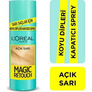 L'Oréal Paris Magic Retouch Koyu Dipleri Kapatici Sprey - Açik Sari