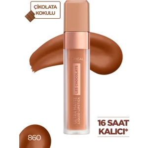 L'Oréal Paris Les Chocolats Likit Mat Ruj 860 Ginger Bomb