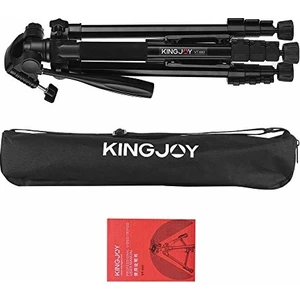 170cm Kingjoy VT-860S Profesyonel Hidrolik Kafa Tripod Telefon Tutucu vt 860