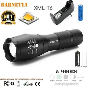 Barnetta Br S20 2000 Lümen Cree Xml T6 LED Şarjlı El Feneri