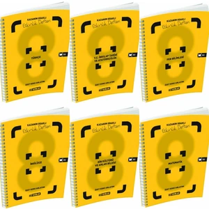 Hız Yayınları 8. Sınıf Özet Konu Anlatımlı Etkinlik Defter Seti-Ekstra Kitap