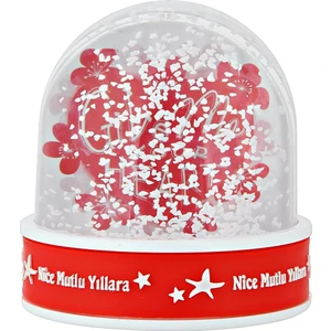 Birlik Fotoğrafçılık Nice Mutlu Yıllar Kar Küresi (Müzikli-Işıklı) 5013NMB
