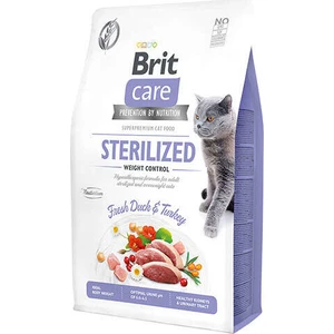Brit Care Sterilised Ördek ve Hindi Tahılsız Kısırlaştırılmış Kedi Maması 2 kg