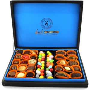 Dark Brown Özel Hediyelik Serisi 750 Gr Kutuda Karışık Drajeli Spesiyel Çikolata