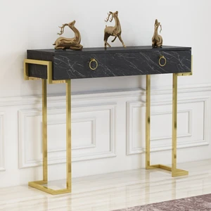 Mary Dresuar Siyah Royal Mermer