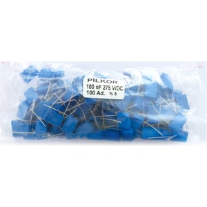 Kutu Tipi Kondansatör 15MM - 100 Nf 250V %5  100'LÜK Paketli