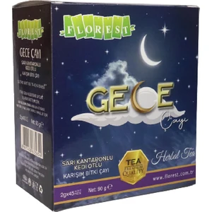 Gece Çayı Karışık Bitki Çayı Süzen Poşet 90 gr