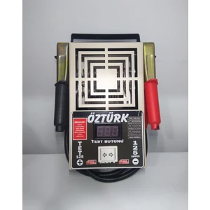 Öztürk 6-12-24 Volt 125 Amper Akü Test Öztürk 125 Profesyonel