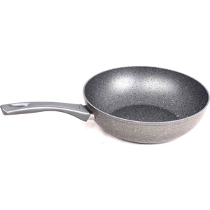 Granit Wok Tava 28 cm Gri