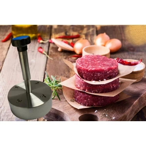 Paslanmaz Çelik Hamburger Köfte Presi, (10 cm ) Lik Köfte Kalıbı,köfte Şekillendirme Presleri